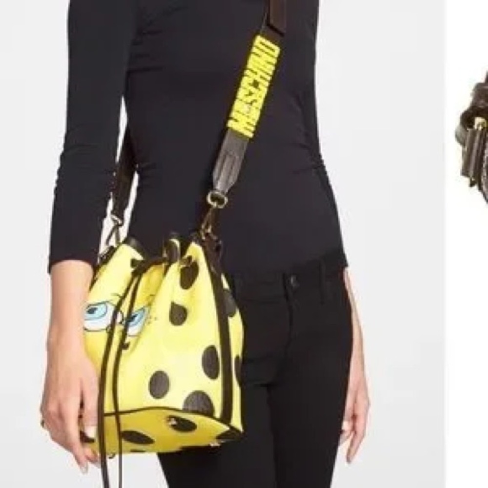 Moschino SpongeBob Bucket Bag SO NEAT! LAST MARK DOWN - Picture 1 of 11